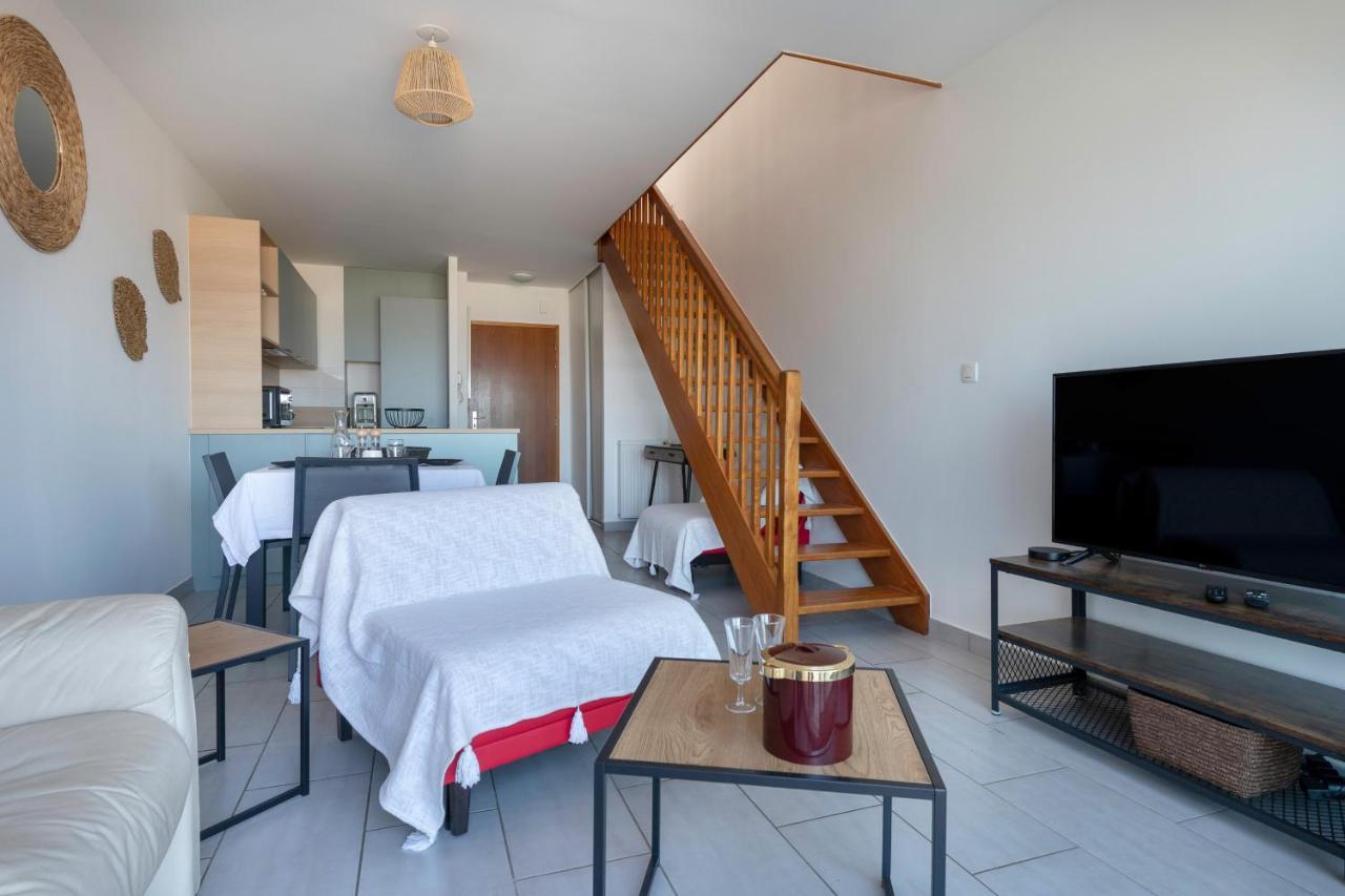 Face Mer - Bel Appartement Pour 4 سانت-بريفين-لي-بان المظهر الخارجي الصورة