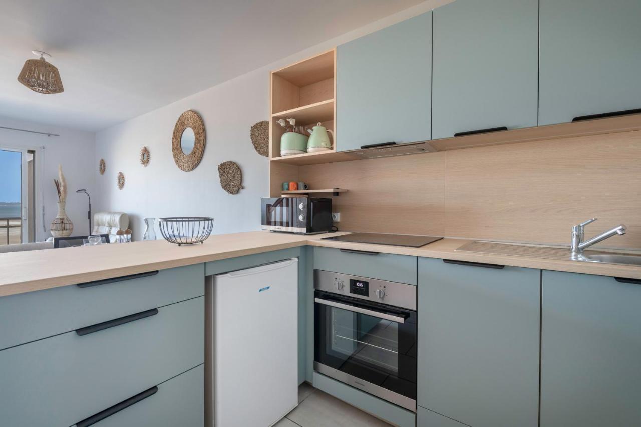 Face Mer - Bel Appartement Pour 4 سانت-بريفين-لي-بان المظهر الخارجي الصورة
